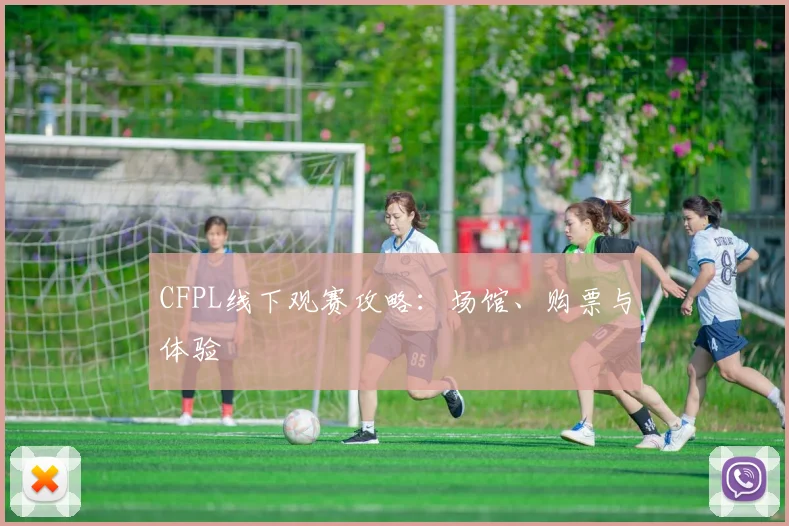 CFPL线下观赛攻略：场馆、购票与体验